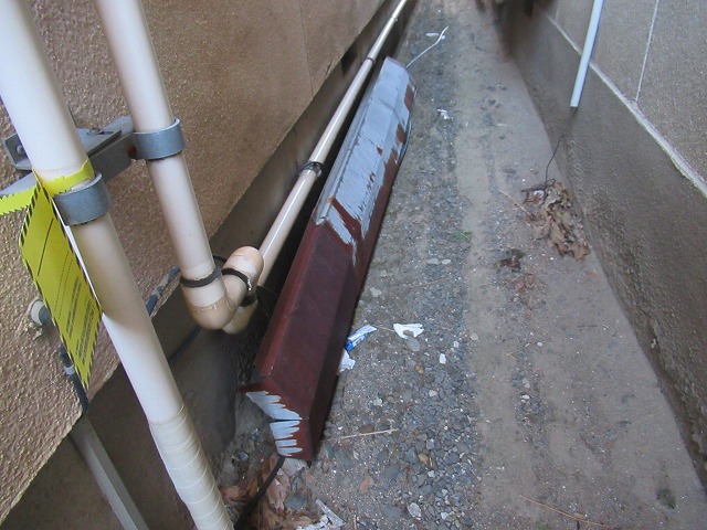 甲府市　棟板金交換工事